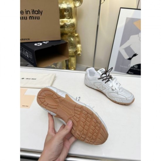 2024SS Low Price High Quality MIU MIU Women's Sneakers 2024SS Low Price High Quality MIU MIU Women's Sneakers