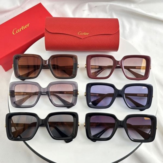 CARTIER Cartier 2024SS sunglasses Highly conspicuous new item CARTIER Cartier 2024SS sunglasses Highly conspicuous new item
