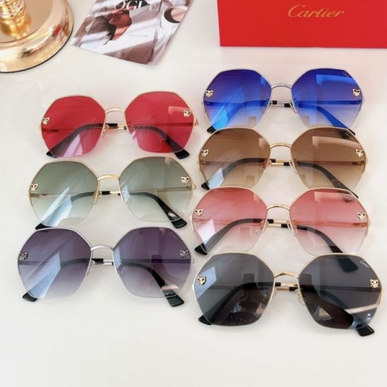 CARTIER 2024SS Sunglasses New Summer Excellent Item CARTIER 2024SS Sunglasses New Summer Excellent Item