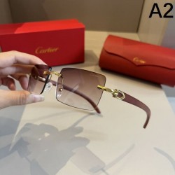 CARTIER Cartier 2024SS Sunglasses A must-have item for fashion people