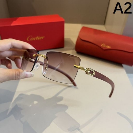 CARTIER Cartier 2024SS Sunglasses A must-have item for fashion people CARTIER Cartier 2024SS Sunglasses A must-have item for fashion people