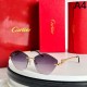 CARTIER Cartier 2024SS sunglasses nice design not in stock brand CARTIER Cartier 2024SS sunglasses nice design not in stock brand