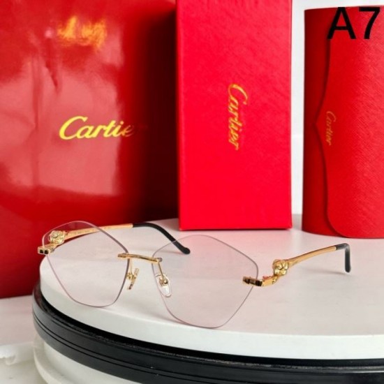 CARTIER Cartier 2024SS sunglasses nice design not in stock brand CARTIER Cartier 2024SS sunglasses nice design not in stock brand
