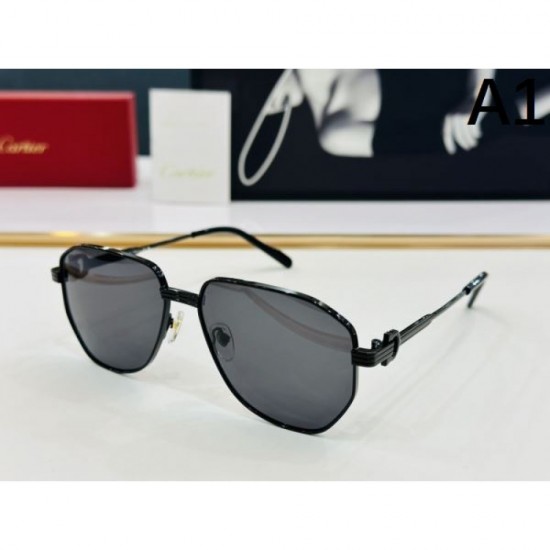 2024FW Sunglasses CARTIER Cartier Relaxed item 2024FW Sunglasses CARTIER Cartier Relaxed item