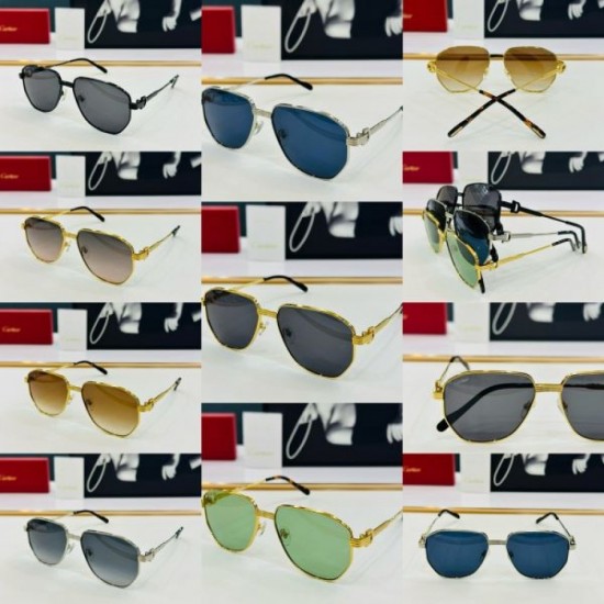 2024FW Sunglasses CARTIER Cartier Relaxed item 2024FW Sunglasses CARTIER Cartier Relaxed item