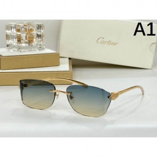 2024FW Sunglasses CARTIER Cartier Popular among fashionable people 2024FW Sunglasses CARTIER Cartier Popular among fashionable people