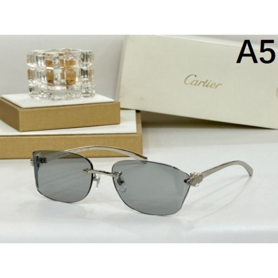 2024FW Sunglasses CARTIER Cartier Popular among fashionable people 2024FW Sunglasses CARTIER Cartier Popular among fashionable people
