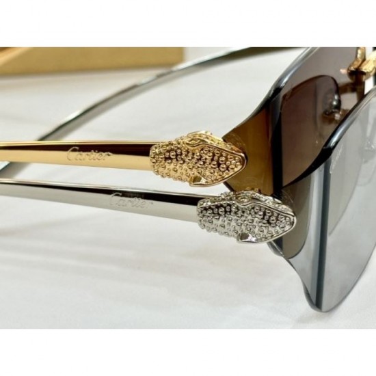 2024FW Sunglasses CARTIER Cartier Popular among fashionable people 2024FW Sunglasses CARTIER Cartier Popular among fashionable people