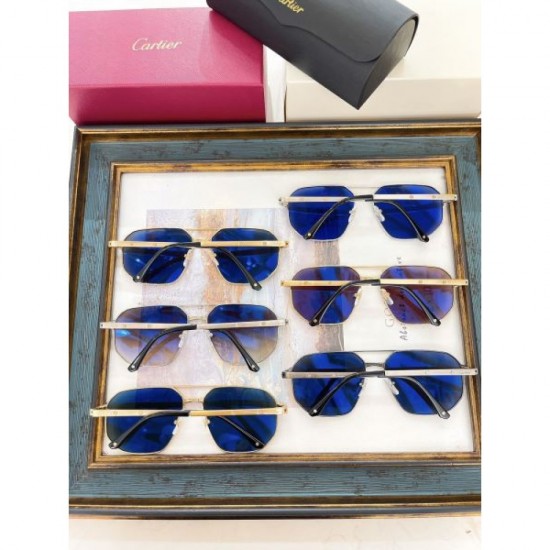 2024FW Sunglasses CARTIER Cartier's highly popular spring/summer new product 2024FW Sunglasses CARTIER Cartier's highly popular spring/summer new product