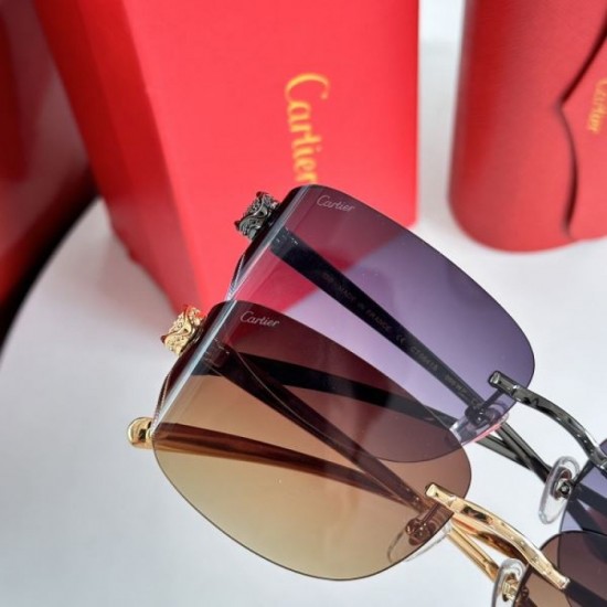 2024FW Sunglasses CARTIER Cartier Popular brand this season too 2024FW Sunglasses CARTIER Cartier Popular brand this season too
