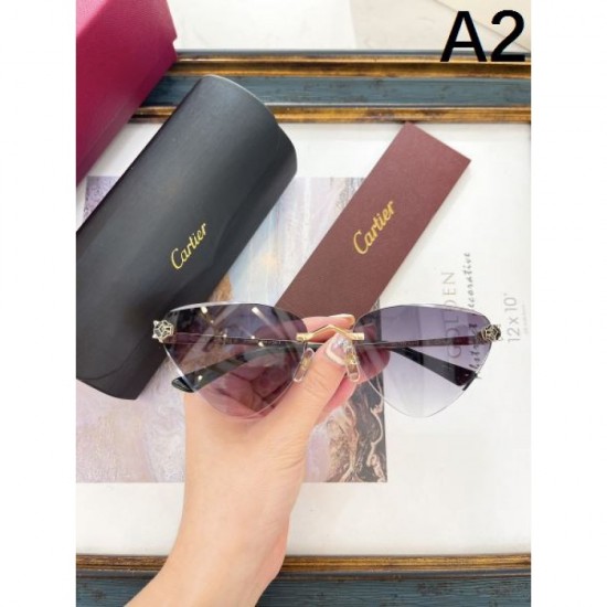 2024FW Sunglasses CARTIER Cartier Decided on a modern style 2024FW Sunglasses CARTIER Cartier Decided on a modern style