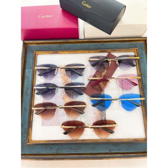2024FW Sunglasses CARTIER Cartier Decided on a modern style 2024FW Sunglasses CARTIER Cartier Decided on a modern style