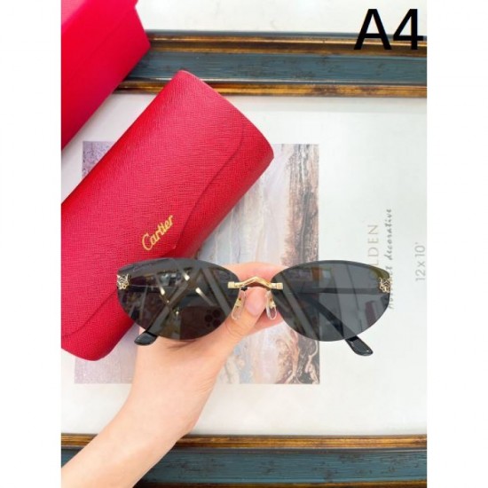 2024FW Sunglasses CARTIER Cartier Popular among fashionable people 2024FW Sunglasses CARTIER Cartier Popular among fashionable people