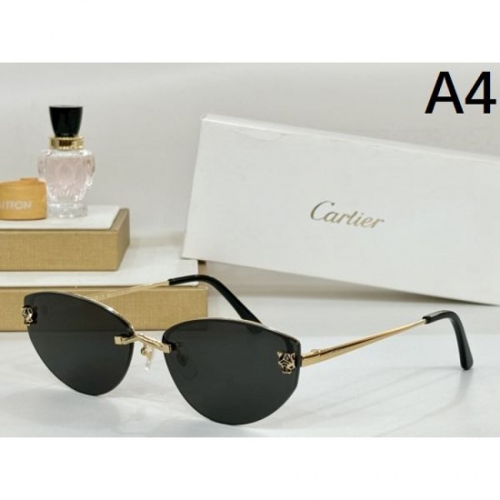2024FW Sunglasses CARTIER Cartier classic street style 2024FW Sunglasses CARTIER Cartier classic street style