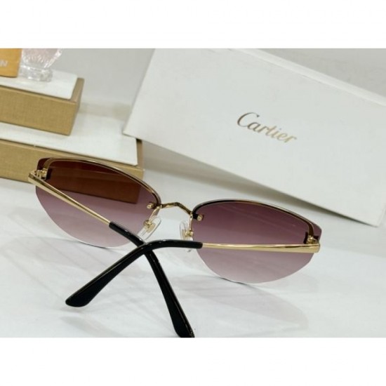 2024FW Sunglasses CARTIER Cartier classic street style 2024FW Sunglasses CARTIER Cartier classic street style