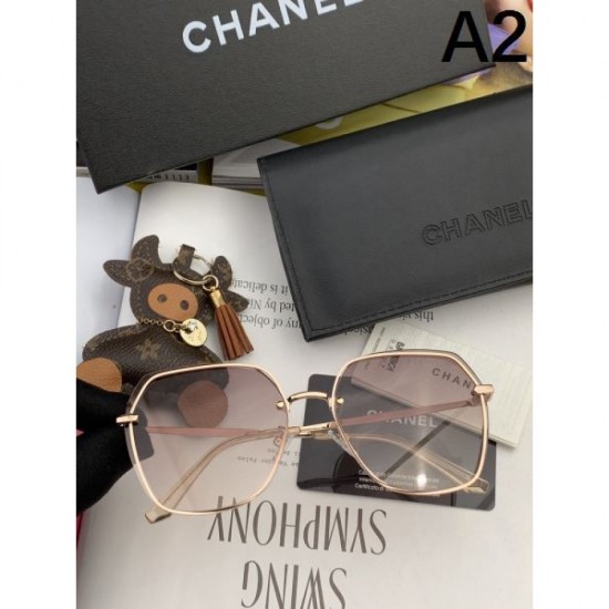 CHANEL 2024SS sunglasses stylish atmosphere CHANEL 2024SS sunglasses stylish atmosphere
