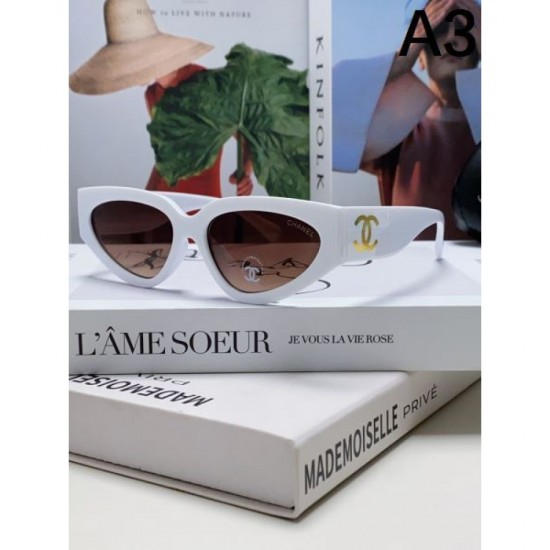 CHANEL 2024SS sunglasses complete a relaxed style CHANEL 2024SS sunglasses complete a relaxed style