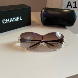 CHANEL 2024SS Sunglasses Usable and Cute Design Summer New
