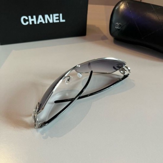 CHANEL 2024SS Sunglasses Usable and Cute Design Summer New CHANEL 2024SS Sunglasses Usable and Cute Design Summer New