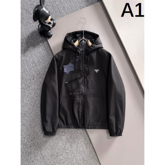 2025FW Jacket PRADA Popular jacket used by celebrities