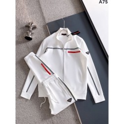 2025FW Top and bottom set PRADA Stylish design with an outstanding trendy feel