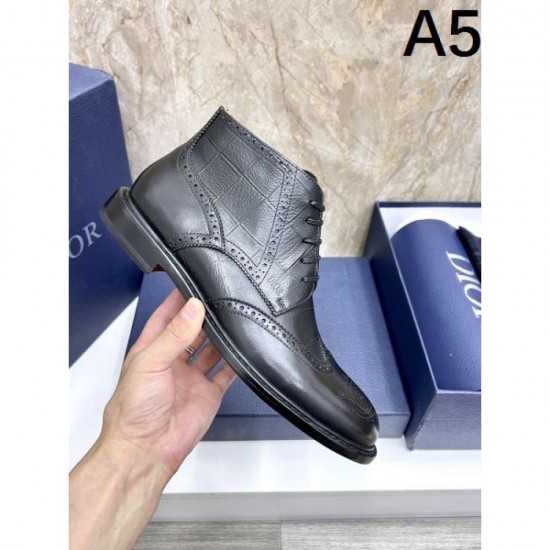 2025 Fall/Winter New DIOR Men's Boots Elegant and sophisticated impression