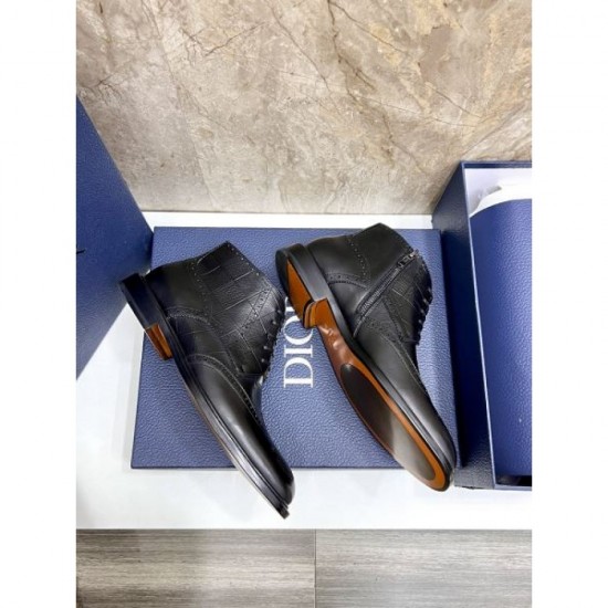 2025 Fall/Winter New DIOR Men's Boots Elegant and sophisticated impression