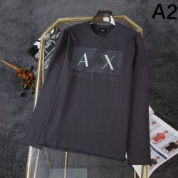 2025 Fall/Winter Long Sleeve T-Shirt ARMANI Armani Popular model that is highly regarded as a new masterpiece