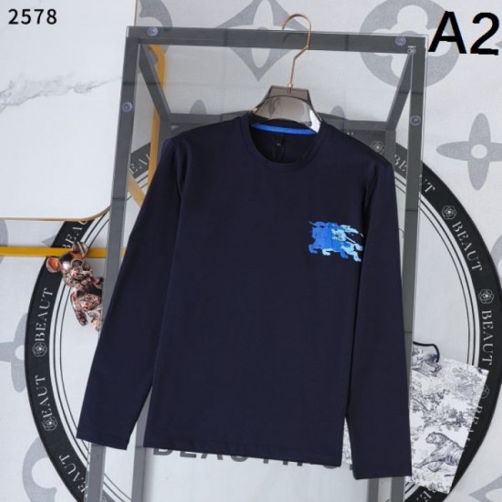 2025 Fall/Winter Long Sleeve T-Shirt BURBERRY Burberry A hotly talked about popular new release 2025 Fall/Winter Long Sleeve T-Shirt BURBERRY Burberry A hotly talked about popular new release