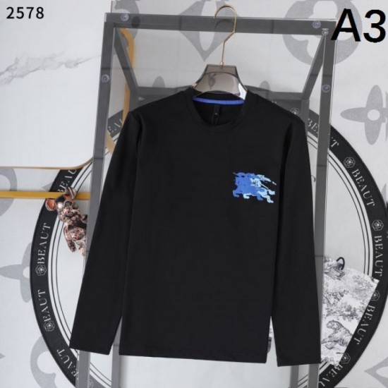 2025 Fall/Winter Long Sleeve T-Shirt BURBERRY Burberry A hotly talked about popular new release 2025 Fall/Winter Long Sleeve T-Shirt BURBERRY Burberry A hotly talked about popular new release