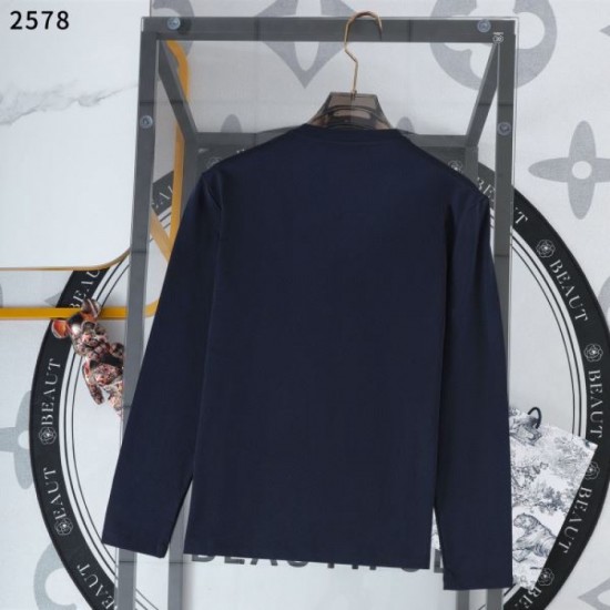 2025 Fall/Winter Long Sleeve T-Shirt BURBERRY Burberry A hotly talked about popular new release 2025 Fall/Winter Long Sleeve T-Shirt BURBERRY Burberry A hotly talked about popular new release