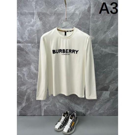 2025FW Long Sleeve T-shirt BURBERRY This season's hottest item