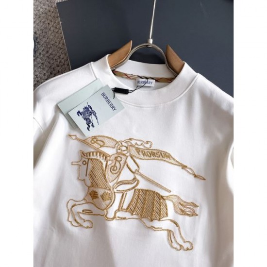 2025FW Long Sleeve T-shirt BURBERRY Ideal for stylish adult coordination