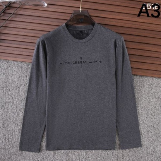 2025 Fall/Winter Long Sleeve T-Shirt DOLCE & GABBANA Dolce & Gabbana Limited New Product Loved by Overseas Celebrities 2025 Fall/Winter Long Sleeve T-Shirt DOLCE & GABBANA Dolce & Gabbana Limited New Product Loved by Overseas Celebrities