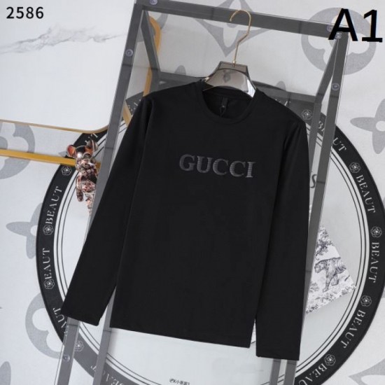 2025 Fall/Winter Long Sleeve T-shirt GUCCI Limited quantity new sale popular model 2025 Fall/Winter Long Sleeve T-shirt GUCCI Limited quantity new sale popular model