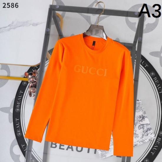 2025 Fall/Winter Long Sleeve T-shirt GUCCI Limited quantity new sale popular model 2025 Fall/Winter Long Sleeve T-shirt GUCCI Limited quantity new sale popular model