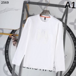 2025 Fall/Winter Long Sleeve T-shirt HERMES Hermes A classic luxury brand loved by celebrities