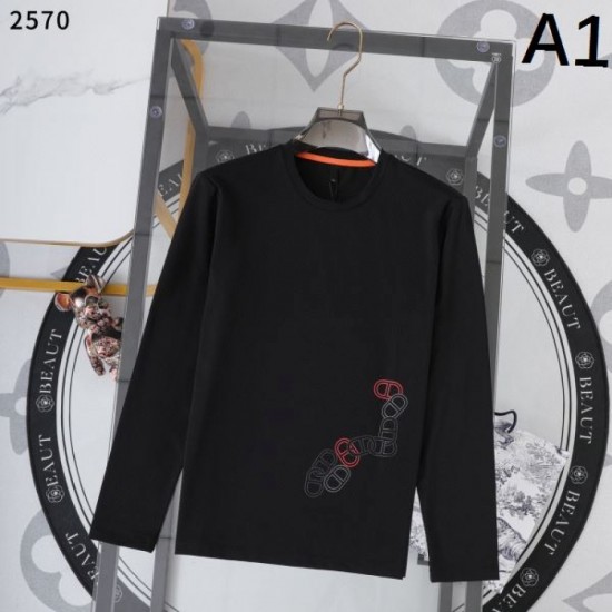 2025 Fall/Winter Long Sleeve T-Shirt HERMES Hermes A popular Fall/Winter classic bestseller 2025 Fall/Winter Long Sleeve T-Shirt HERMES Hermes A popular Fall/Winter classic bestseller