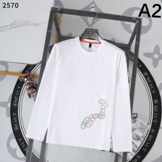2025 Fall/Winter Long Sleeve T-Shirt HERMES Hermes A popular Fall/Winter classic bestseller 2025 Fall/Winter Long Sleeve T-Shirt HERMES Hermes A popular Fall/Winter classic bestseller