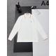 2025FW Long sleeve T-shirt HERMES Top trend sophisticated design