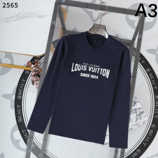 2025 Fall/Winter Long Sleeve T-Shirt LOUIS VUITTON Louis Vuitton A versatile model that can be used for a long season 2025 Fall/Winter Long Sleeve T-Shirt LOUIS VUITTON Louis Vuitton A versatile model that can be used for a long season
