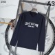 2025 Fall/Winter Long Sleeve T-Shirt LOUIS VUITTON Louis Vuitton A versatile model that can be used for a long season 2025 Fall/Winter Long Sleeve T-Shirt LOUIS VUITTON Louis Vuitton A versatile model that can be used for a long season