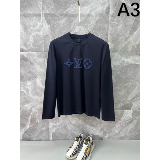 2025FW Long Sleeve T-shirt LOUIS VUITTON Just wear it to elevate your class.