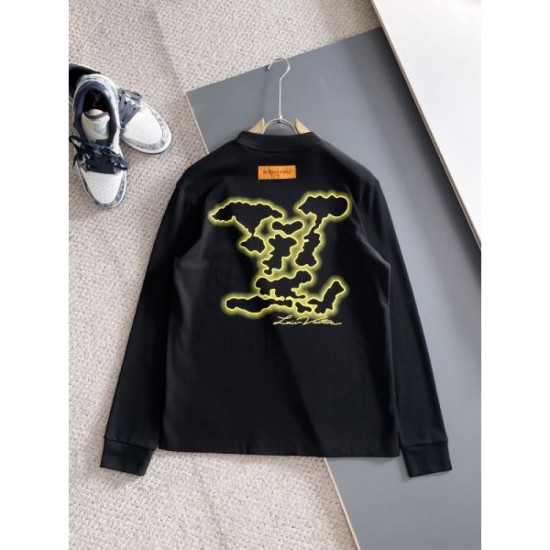 2025FW Long Sleeve T-shirt LOUIS VUITTON Louis Vuitton Re-heating trend