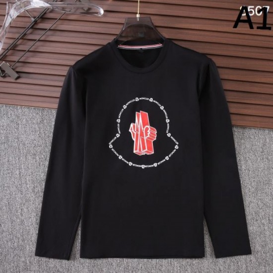 2025 Fall/Winter Long Sleeve T-Shirt MONCLER Limited release of elegant autumn/winter new release 2025 Fall/Winter Long Sleeve T-Shirt MONCLER Limited release of elegant autumn/winter new release