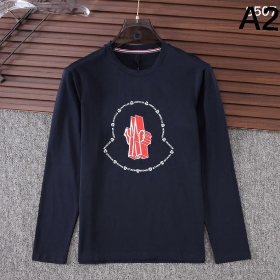 2025 Fall/Winter Long Sleeve T-Shirt MONCLER Limited release of elegant autumn/winter new release 2025 Fall/Winter Long Sleeve T-Shirt MONCLER Limited release of elegant autumn/winter new release