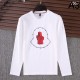 2025 Fall/Winter Long Sleeve T-Shirt MONCLER Limited release of elegant autumn/winter new release 2025 Fall/Winter Long Sleeve T-Shirt MONCLER Limited release of elegant autumn/winter new release
