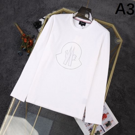 2025 Fall/Winter Long Sleeve T-Shirt MONCLER Miraculous Limited Quantity Rare Model 2025 Fall/Winter Long Sleeve T-Shirt MONCLER Miraculous Limited Quantity Rare Model