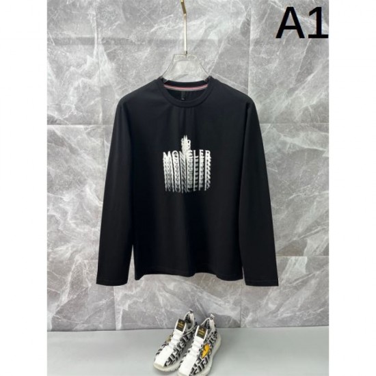 2025FW Long Sleeve T-shirt MONCLER Moncler The forefront of autumn/winter trends