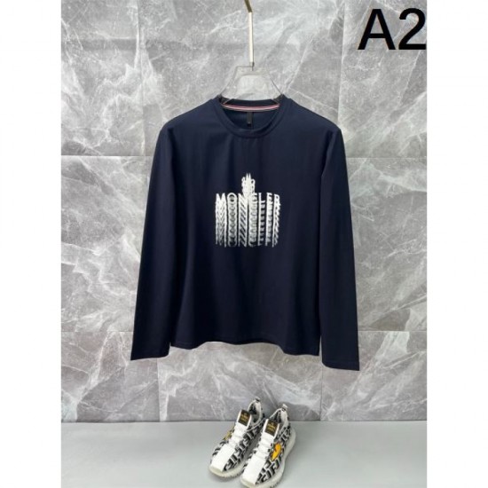 2025FW Long Sleeve T-shirt MONCLER Moncler The forefront of autumn/winter trends
